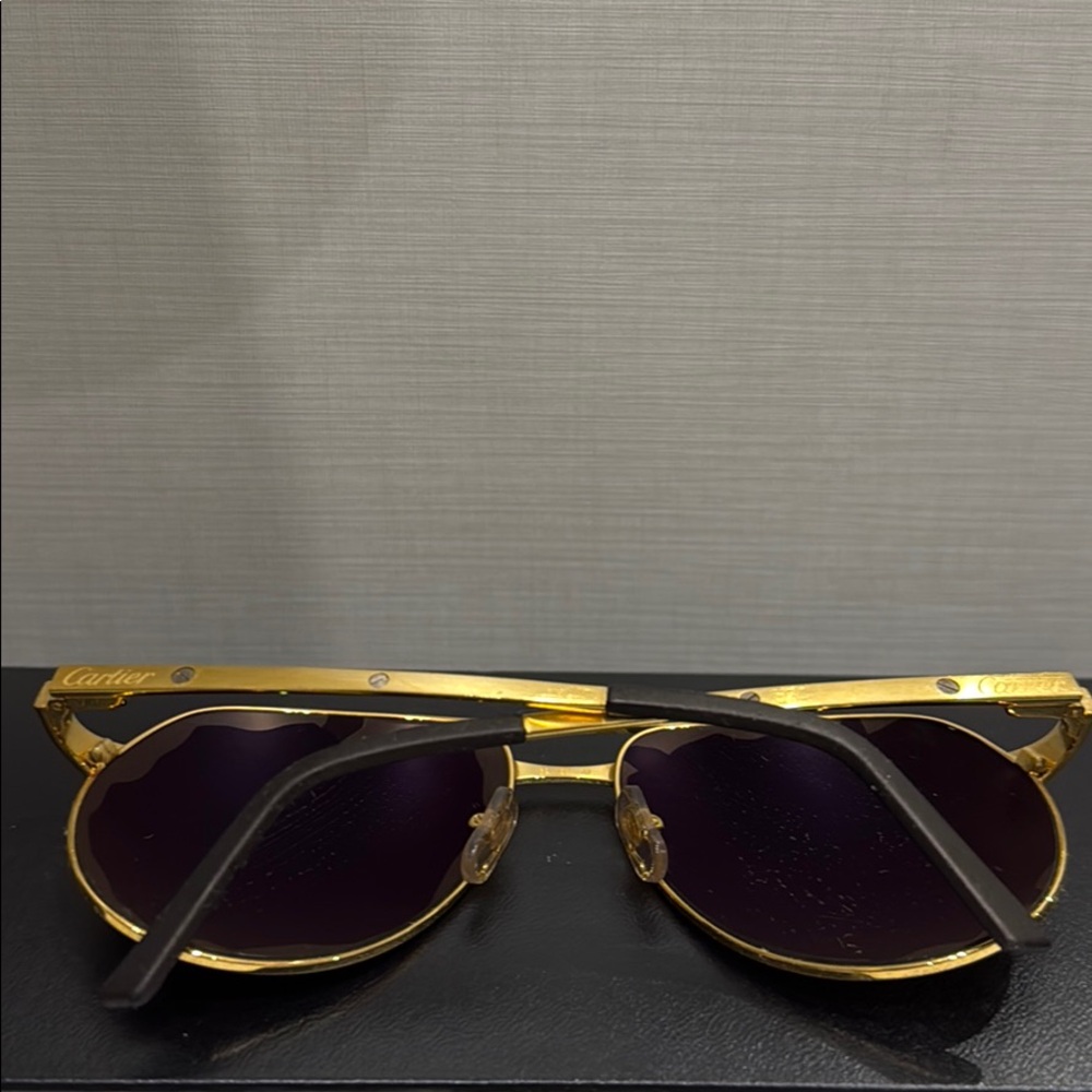 CARTIER aviator sunglasses